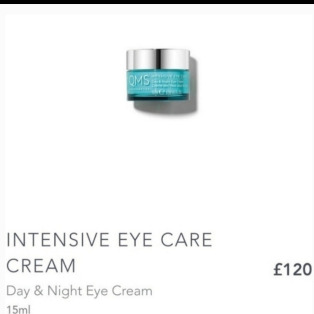 QMS Intensive Eye Care Day & Night Eye Cream